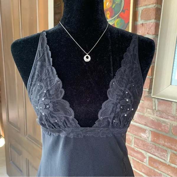 NWT Victoria’s Secret Y2K Sexy Lace Mesh Bling Lingerie Top S - Image 2