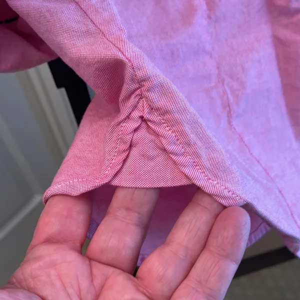 S Tommy Hilfiger pink button down oxford top blouse - Image 9