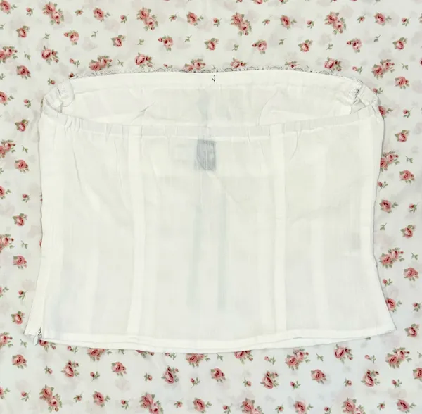 Princess Polly Elkin Strapless Top White - Image 6