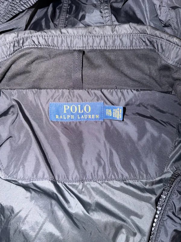 Black Polo Ralph Lauren Rain Jacket - Image 2
