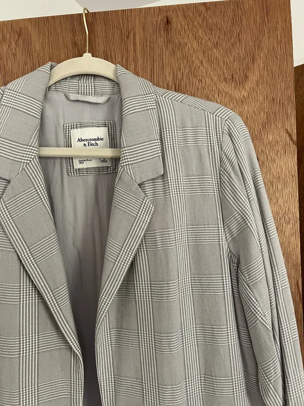 Abercrombie and fitch casual plaid blazer - Image 5
