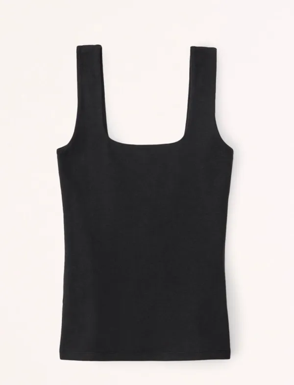Abercrombie Essential Rib Square neck Tank - Image 3