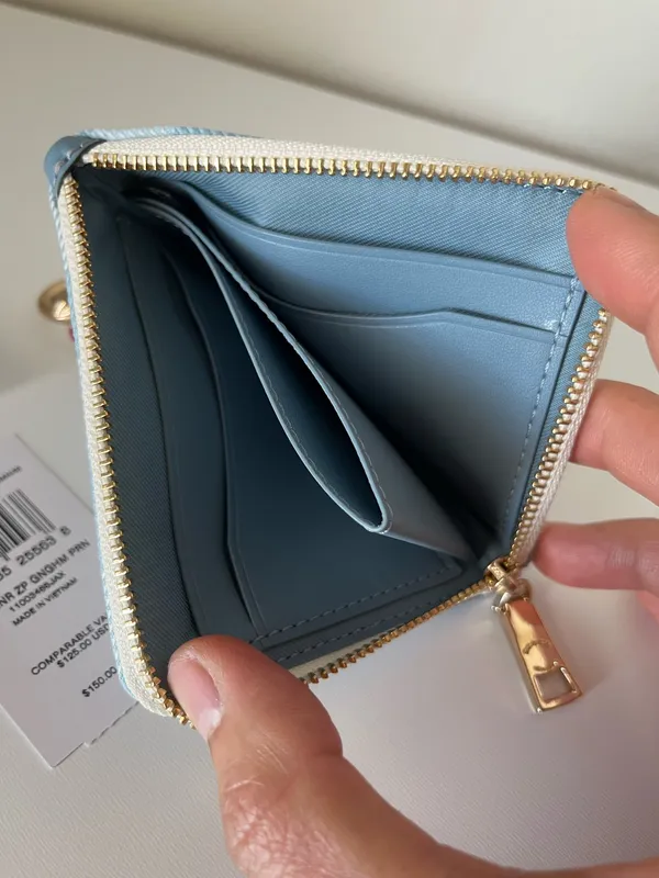 Coach Small Corner Zip Wallet  - Image 5