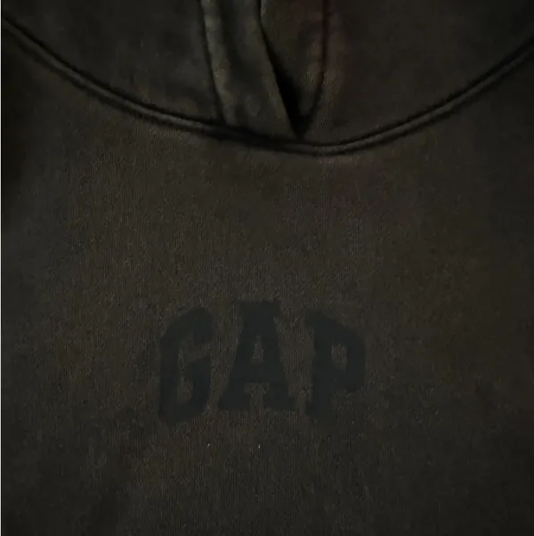 Mini Logo Gap Relaxed Cropped Hoodie XS - Image 4