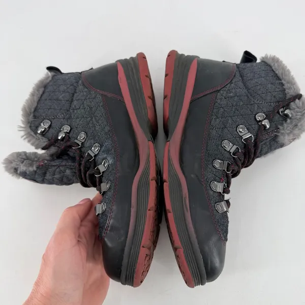 Jambu J Sport Everest Winter Boots Womens 8.5‎ Black Water Resistant Gorpcore - Image 5