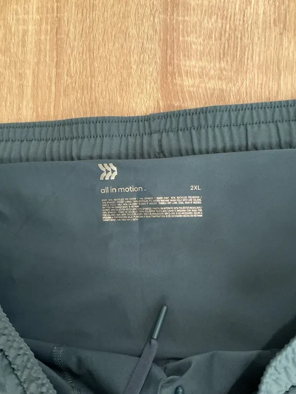 All in Motion Activewear Shorts Blue - Image 2
