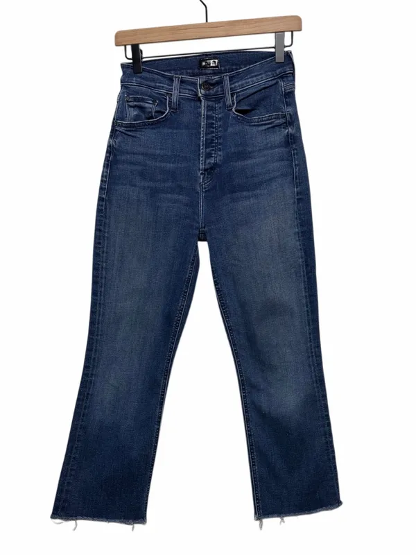 MOTHER The Tripper Ankle Jeans Mint Condition Blue Size 25 - Image 3