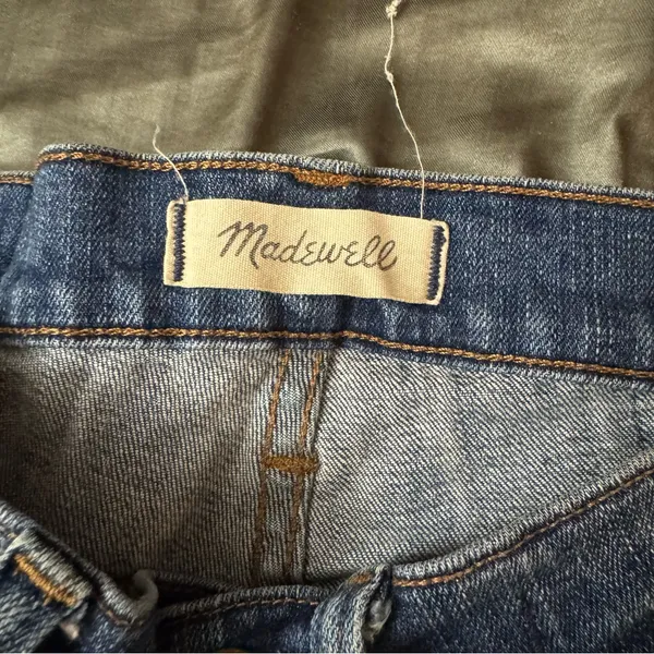 Madewell 9" High Rise Skinny Jeans size 27 medium wash blue jeans - Image 7