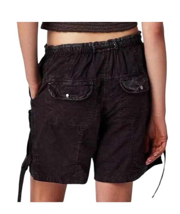 Angel Kiss Acid wash shorts - Image 2