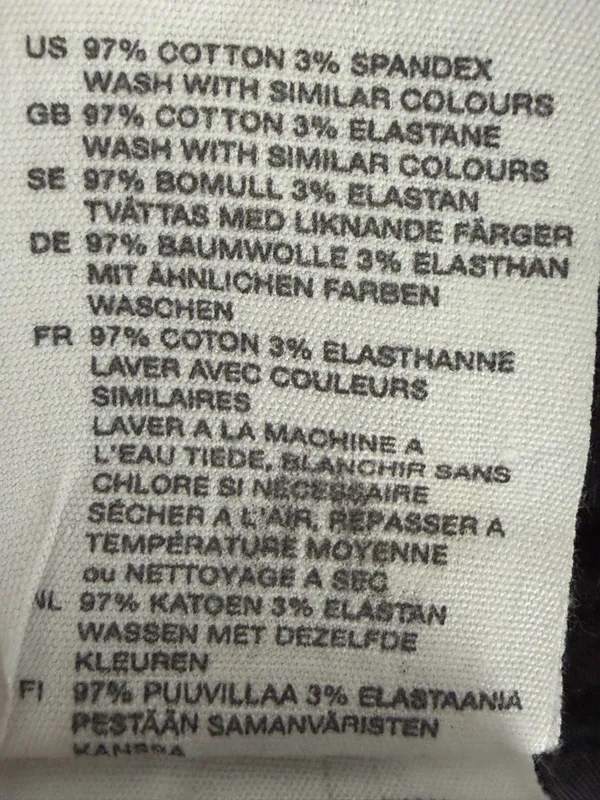 H&M Black Cropped Dress Pants - Image 5