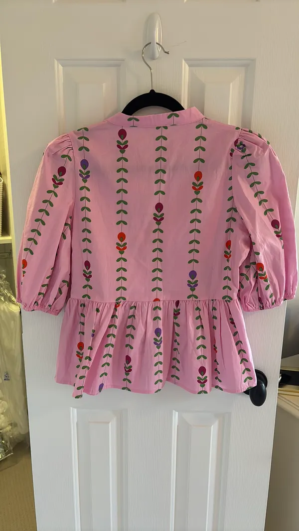 Karlie dressy pink top - Image 6