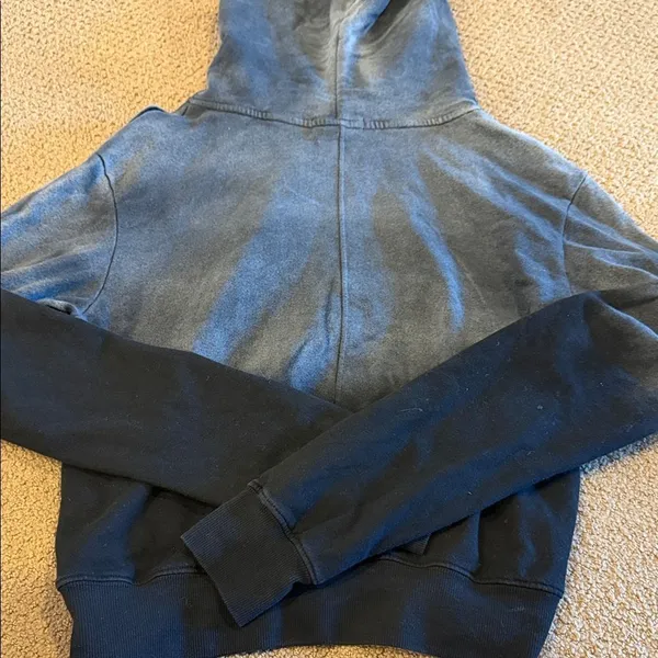 CHRLDR Black & Gray Ombré Star Sweatshirt Jogger Set Women’s Medium Drawstring - Image 7