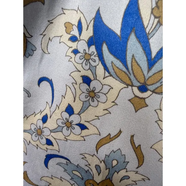Tuckernuck Blue White Floral Shirt Dress Sleeveless Preppy‎ Resort M - Image 11