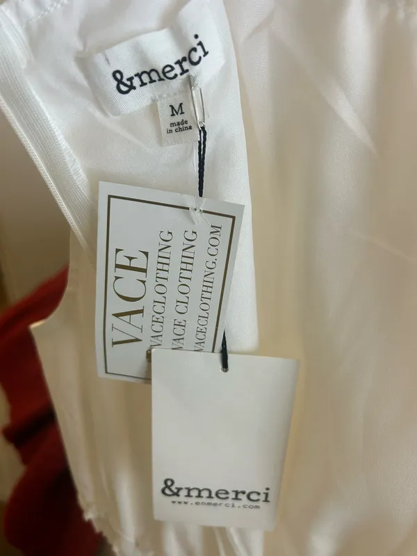 merci white maxi dress with cutouts - Image 2
