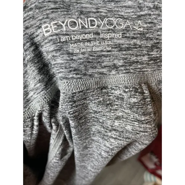 Beyond Yoga Womens Jacket XS‎ Grey Full Zip Stretch Soft Athletic Casual Fall - Image 5