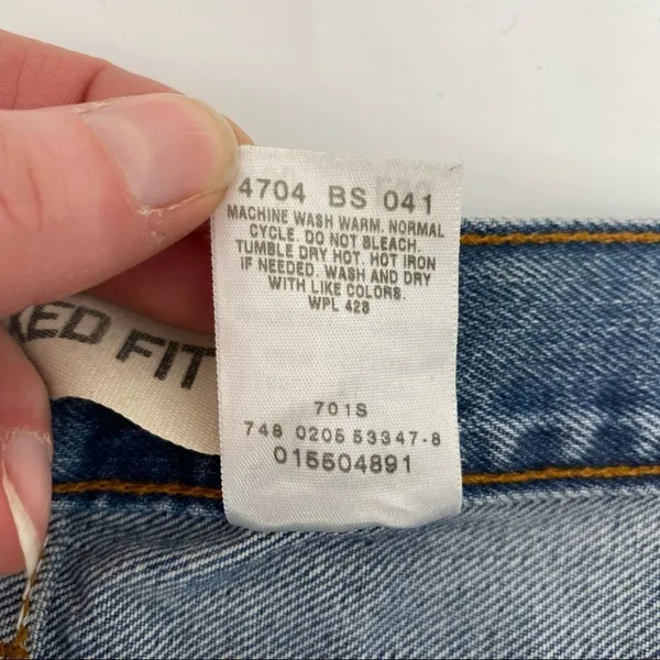 Levi's 550 Relaxed Fit‎ light wash classic jeans size 50 x 30 - Image 8