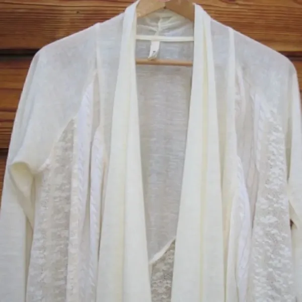 NWOT Anthropologie Tiny Cream Cardigan - Image 5