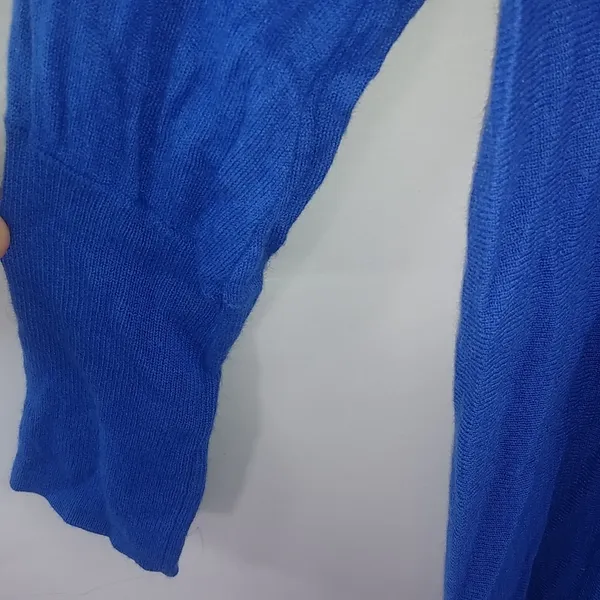 a.n.a. L Lapis Blue Stretch Mini Dress Tunic - Image 4