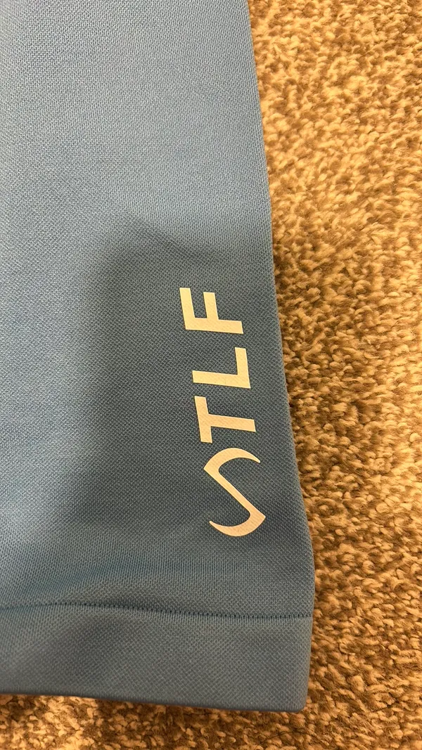 TLF Blue Biker Shorts Size L - Image 3