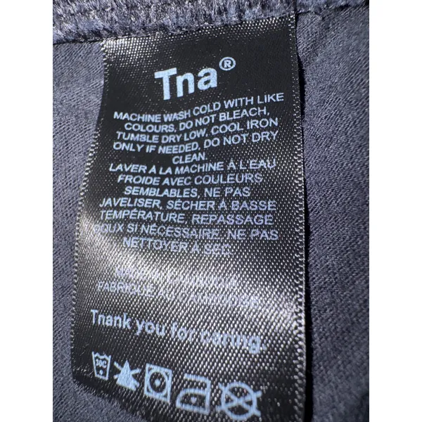 Tna Aritzia CozyAF Fleece Joggers‎ Black Sweatpants Womens Small GD Black - Image 4