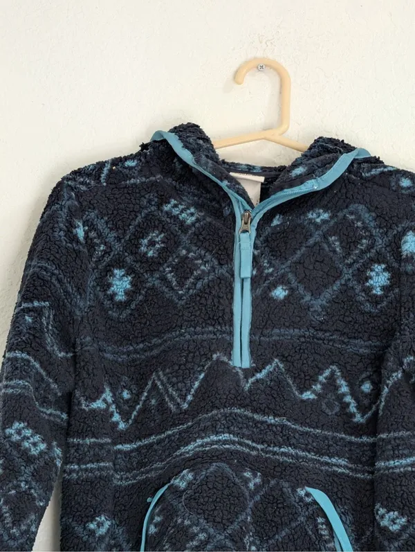 North Face Printed Campshire 2.0 Pullover Hoodie Women's S Sherpa - Image 2