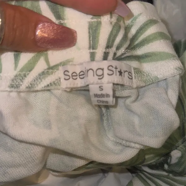 SEEING STARS Evie Sleep & Lounge Long Sleeve Top and‎ Drawstring Short Set - Image 8