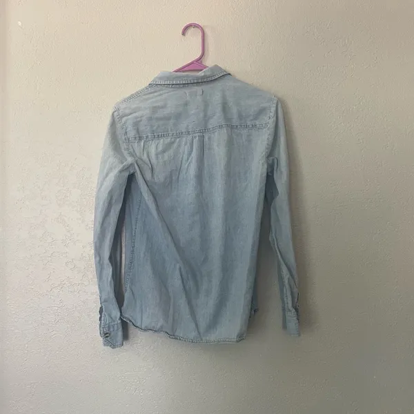 BDG denim button down top - Image 3