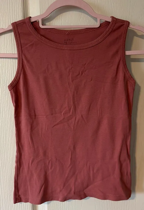 J. Galt Pink Boat Neck Top - Image 2