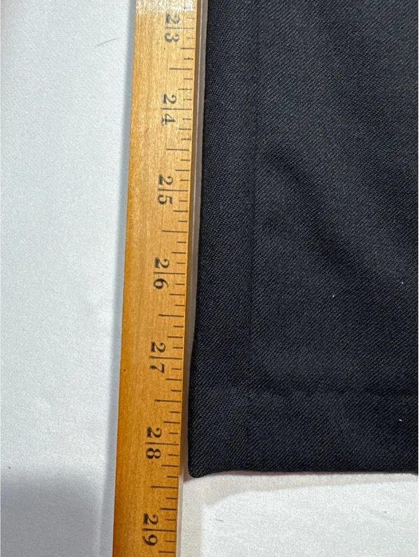 Pendleton Classic Black Virgin Wool Dress Pants Size 6 Made - Image 5