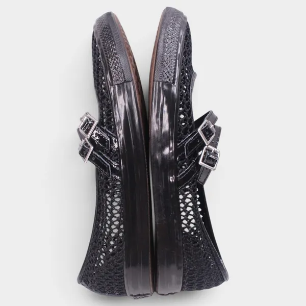 Converse Dainty Mary Jane Knit Black Womens 9 A16567C - Image 12