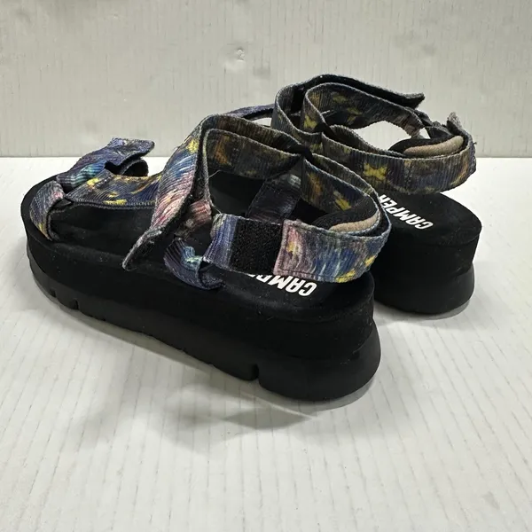 Camper Oruga Up Platform Sandal Womens Size 6 36 Multicolor Tie Dye Strappy - Image 6