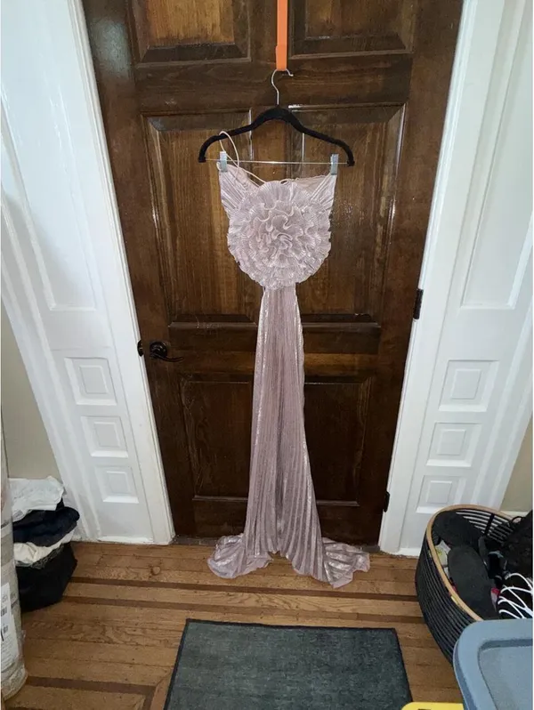 L'IDEE AVANT GOWN DUSTY SHIMMER SIZE AU 8 US size 4 - Image 4