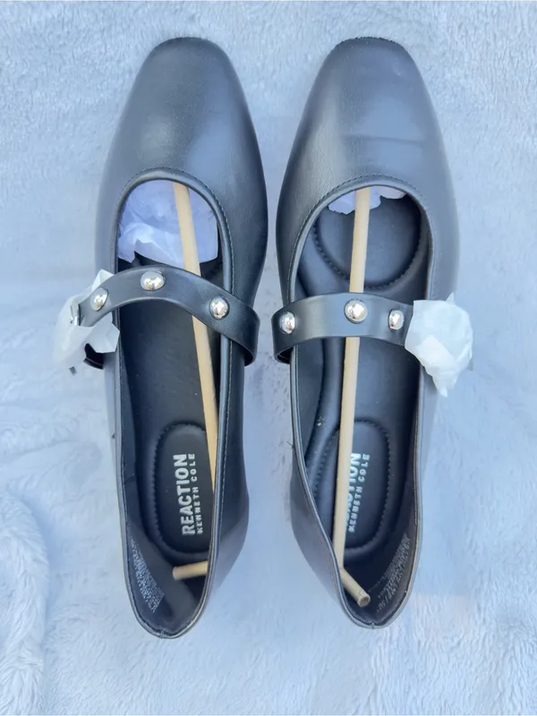 Kenneth Cole Reaction Women's Maxi Mary Jane Black - Size 9.5- New in box - Image 7
