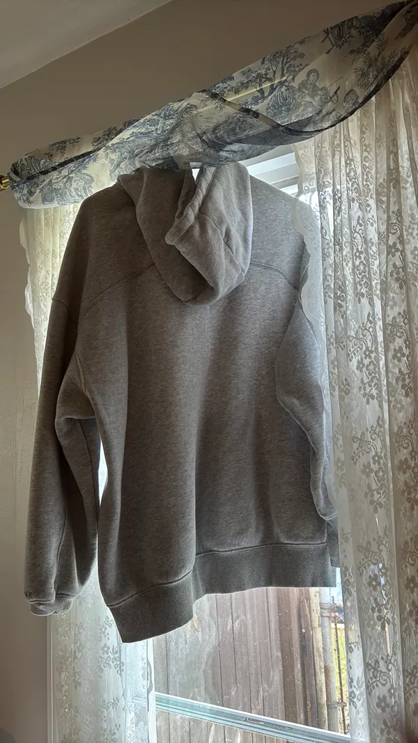 oversized grey offline grey hoodie - Image 3