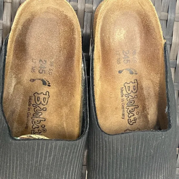 Birkenstock Birkis  Amsterdam, ribbed clogs ￼ - Image 3