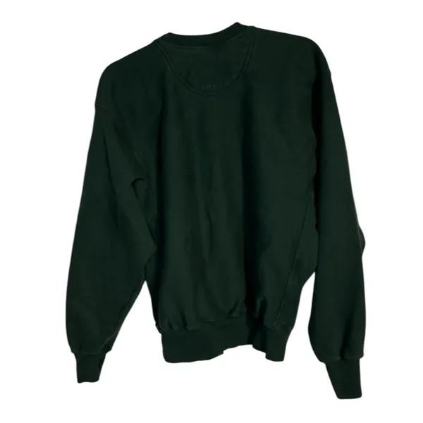 Vintage Champion Reverse Weave Hunter Green Sweatshirt Size‎ Medium - Image 2