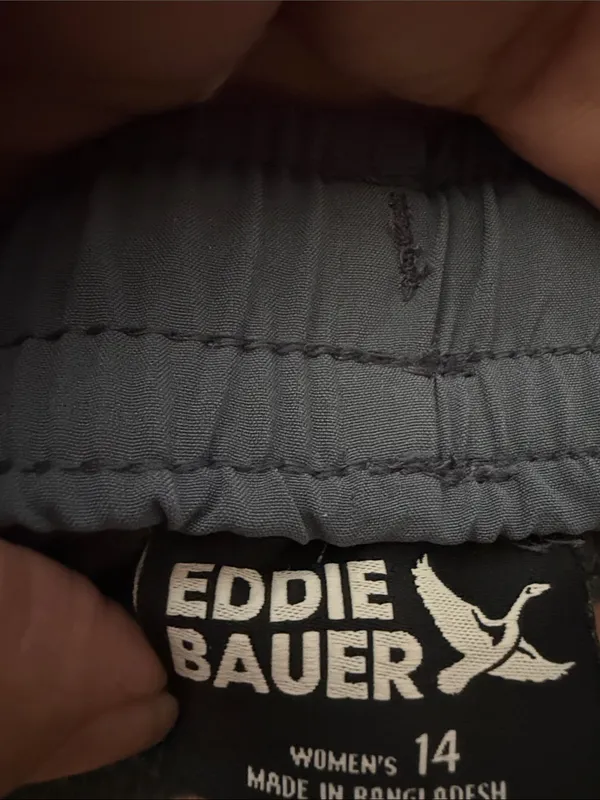 Eddie Bauer Slate Blue Drawstring Joggers - Image 2