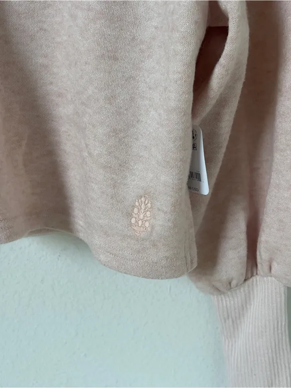 Free People FP Movement Ride It Out Layer - Light Pink - NWT - Image 4