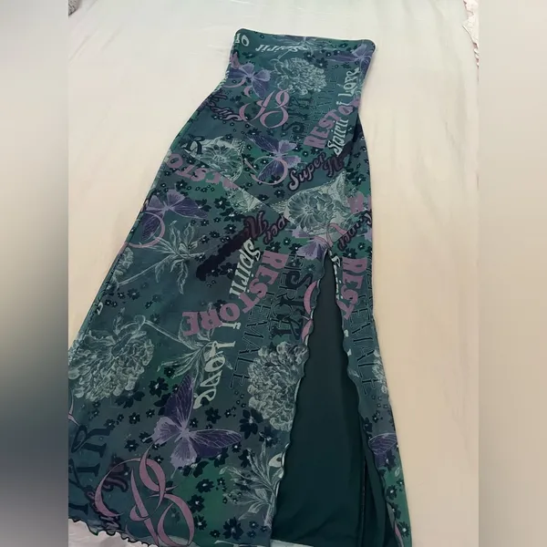 COPY - Urban Outfitters Floral Graphic Maxi Dress - Image 3