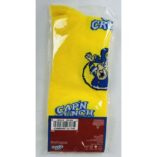 New Breakfast Cereal Crew Socks Women's Size 6-12 Novelty Funny Lot of 4 - Image 4