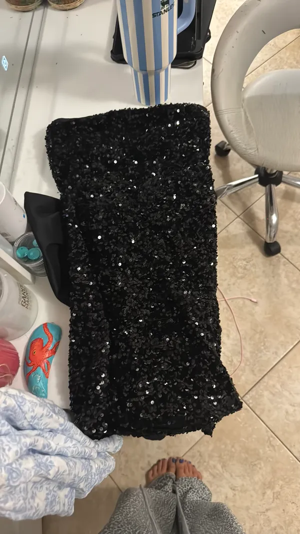 Black hoco dress/formal - Image 2