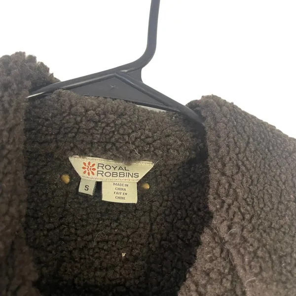 Royal Robbins Women's Size Small Army Green Sherpa‎ Canvas Outdoor Vest - Image 4