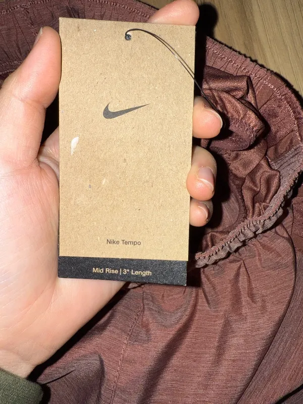Nike Dri-FIT Tempo Brown Running Short - Image 5