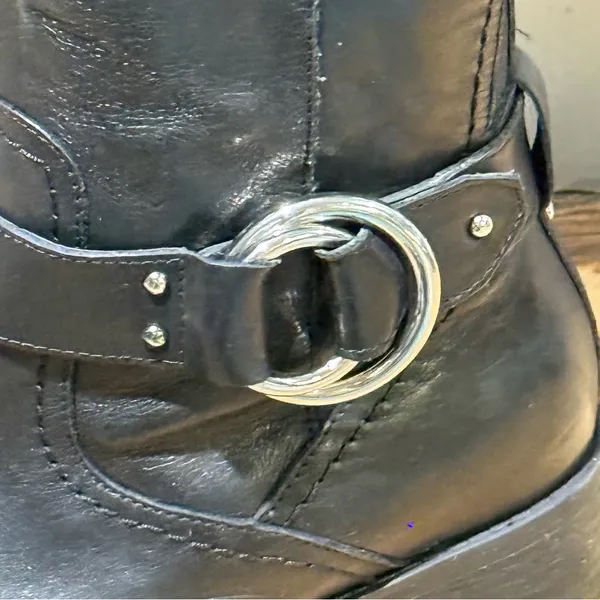 Marc Fisher Gatway Leather Riding Boots‎ Size 6 A40 - Image 4