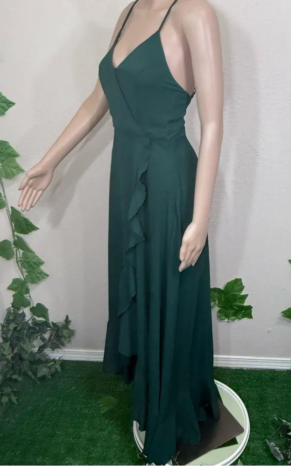 Elegant Green Sleeveless Dress NWOT - Image 9