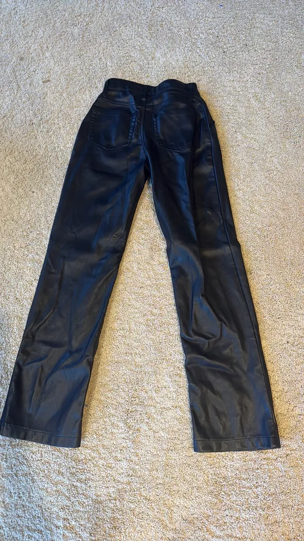 Leather Pants Hollister Faux High-Rise - Image 3