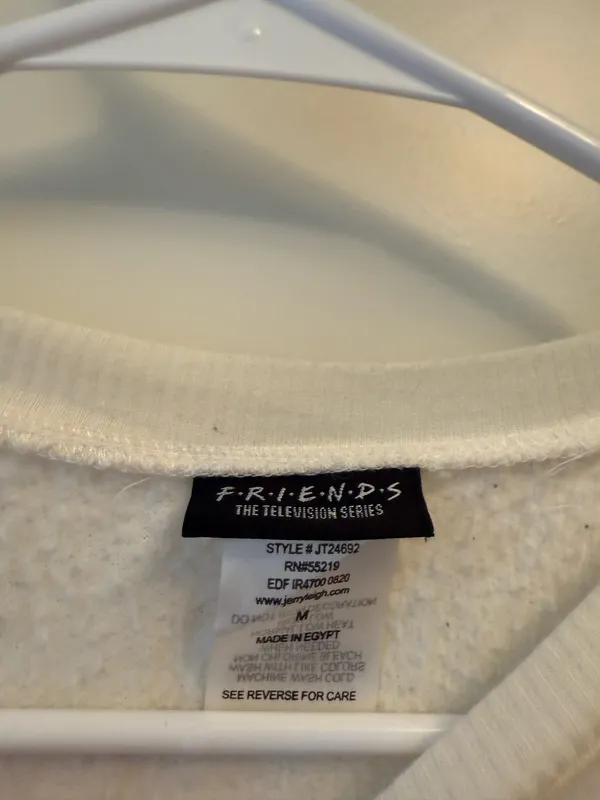 Vintage 90s Friends TV Show Sweatshirt medium - Image 3