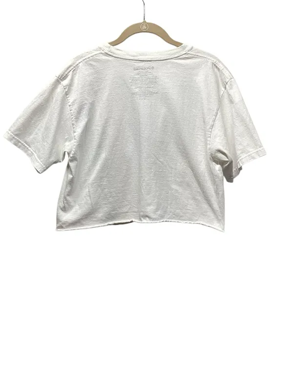 Polaroid 100% cotton cut off crop top with with graphic. Size Medium - Image 4