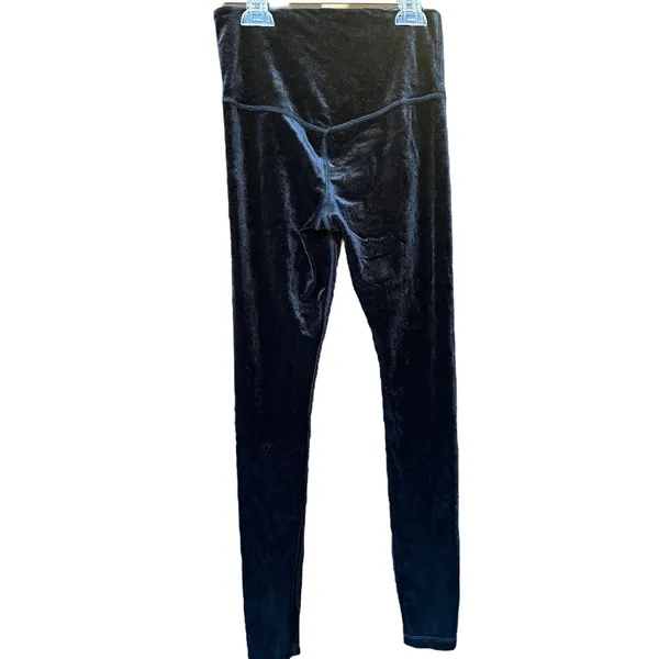 Athleta Black Velvet Elation Ultra‎ High Rise Tights Leggings Sz XS - Image 5