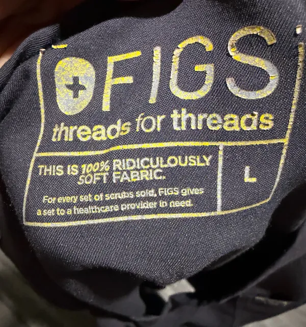 Figs Sz L Scrub Top - Image 5